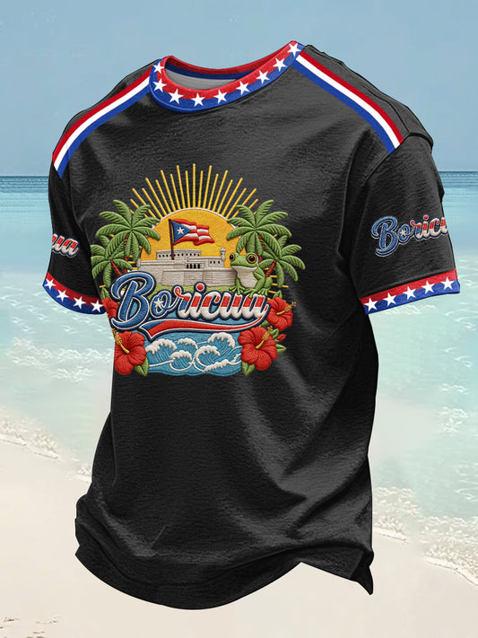 Men's Boricua Printed T-shirt