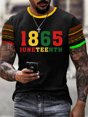 Men's Juneteenth 1865 Printed T-shirt
