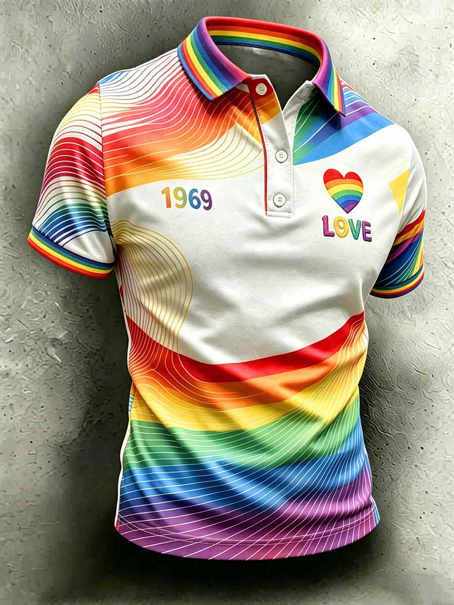 Men's Pride Month Printed Shirt