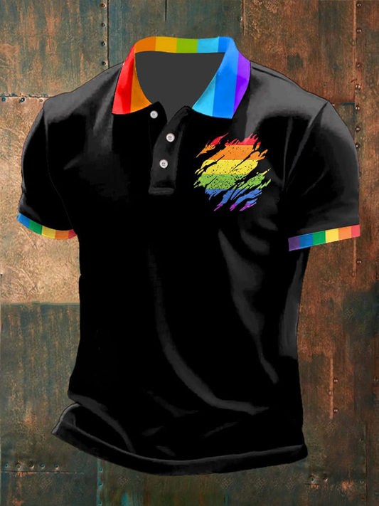 Men's Pride Month Printed Shirt