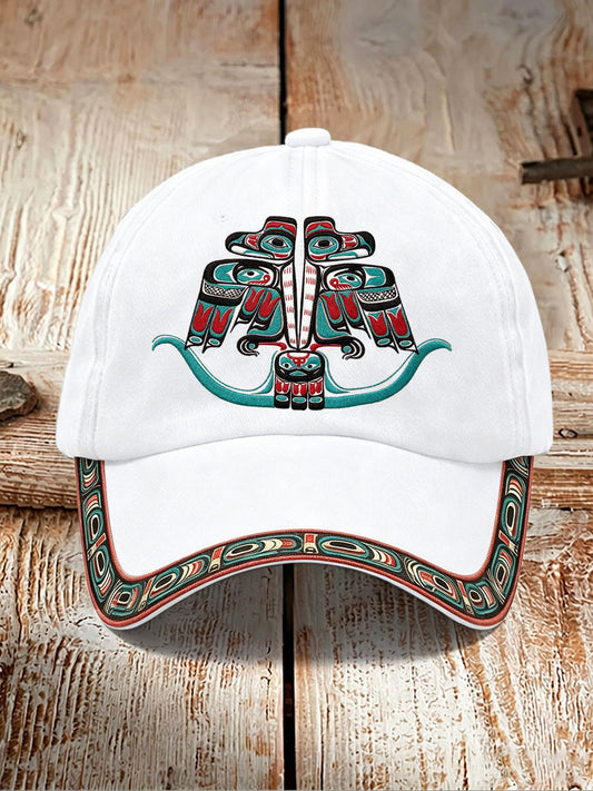 Indigenous totem casual unisex hat