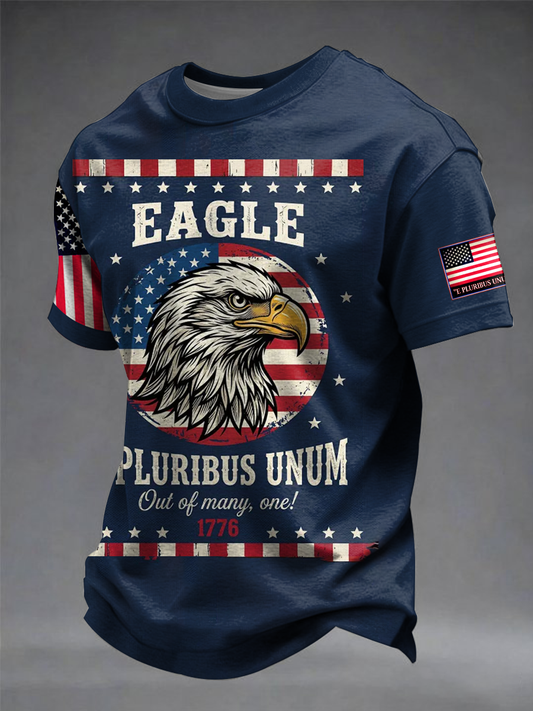 Men's E pluribus unum Printed short sleeves t-shirt