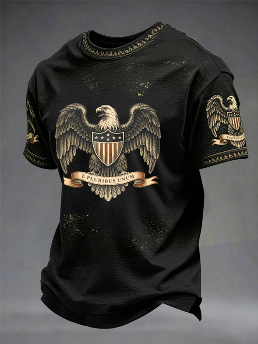Men's E pluribus unum Printed short sleeves t-shirt