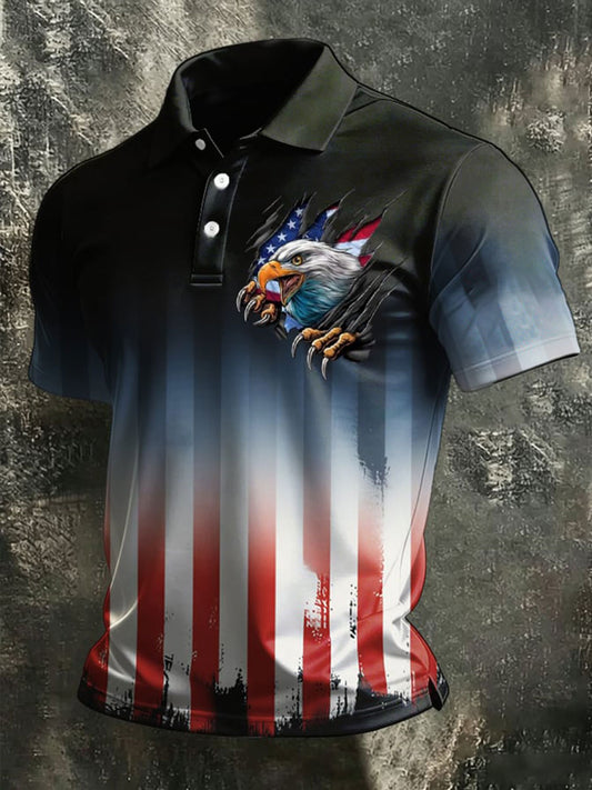 Men's USA 1776-2026 Printed Casual Top