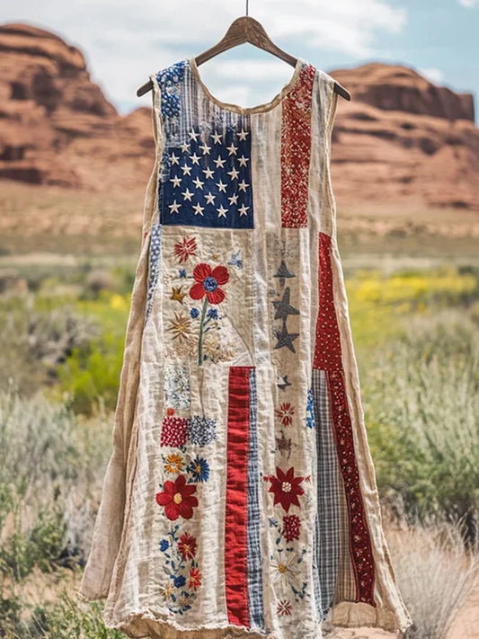 Women's America Floral dress