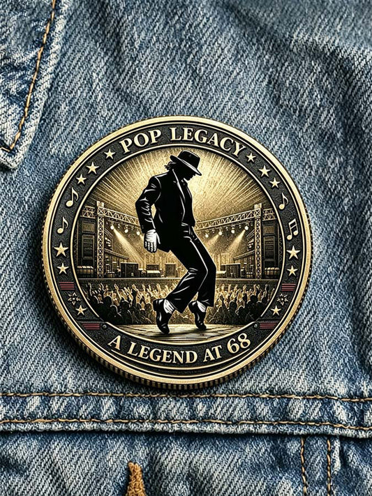 Unisex Pop Music Inspired  Brooch