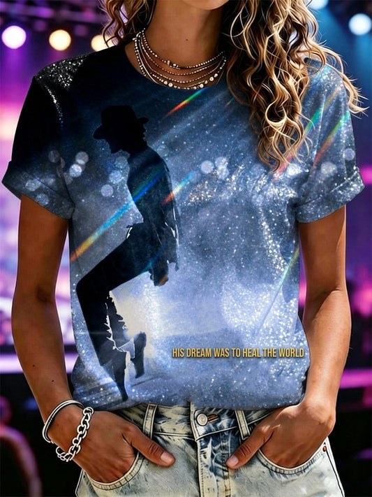 Women's Pop Music Inspired T-shirt