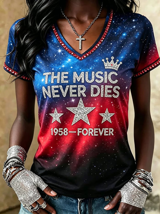Women's Pop Music Inspired T-shirt