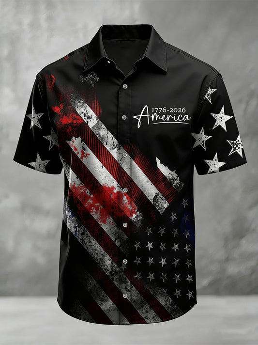 Men's Anniversary Print Shirt