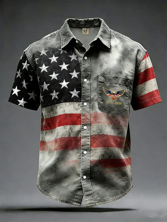Men's Anniversary Print Shirt