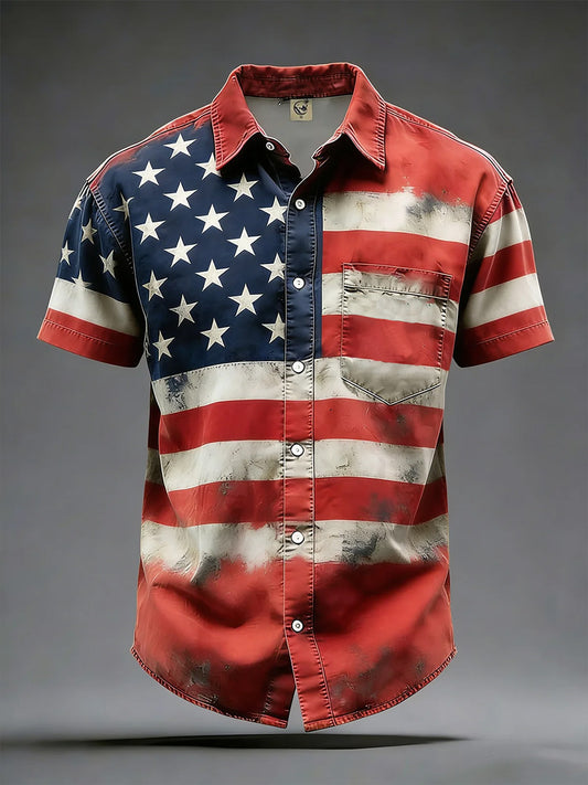 Men's Anniversary Print Shirt