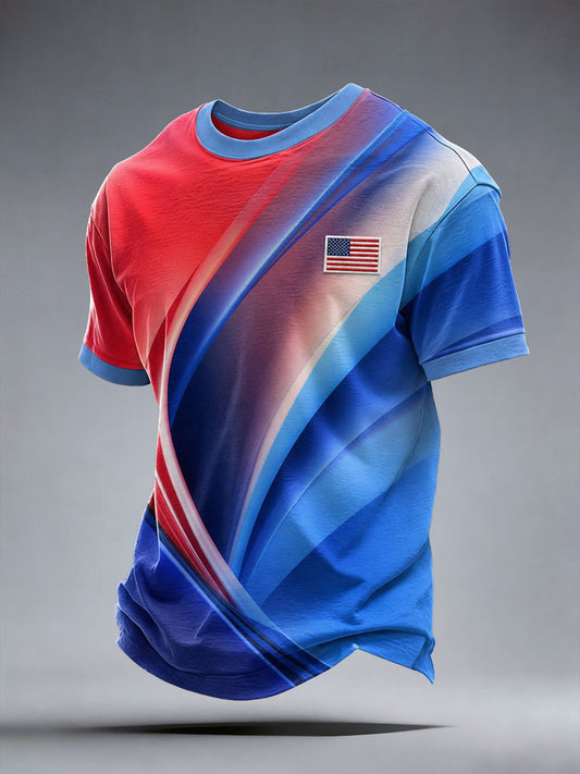 Men's USA Print T-Shirt