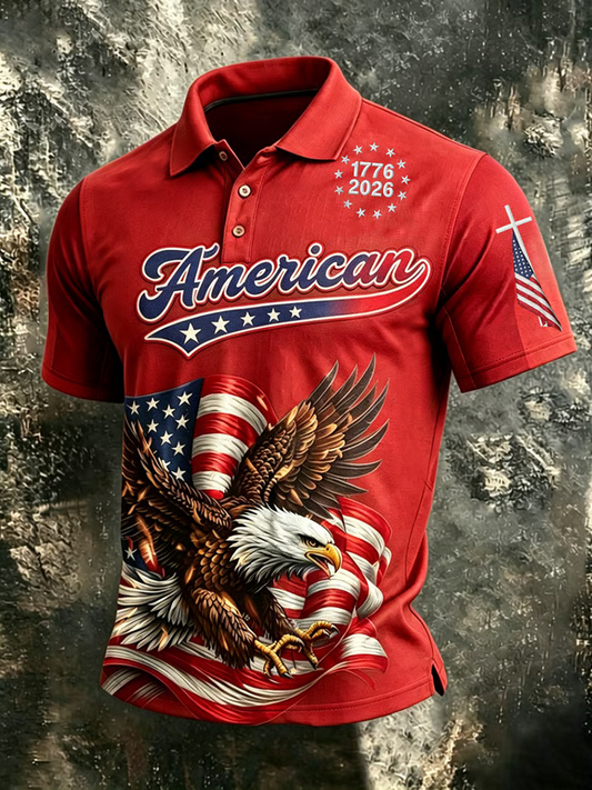 Men's Anniversary Printed polo shirt