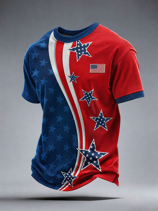 Men's USA Print T-Shirt