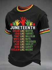 Men's Juneteenth Print Tee