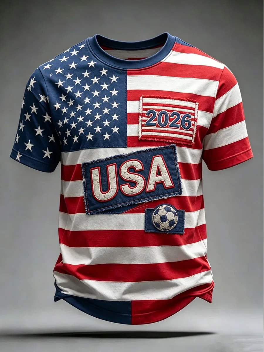 Men's USA Soccer Short Sleeves T-shirt
