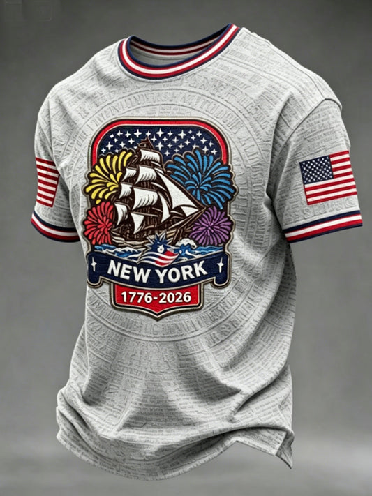 Men's Sail4th NEW YORK Tee