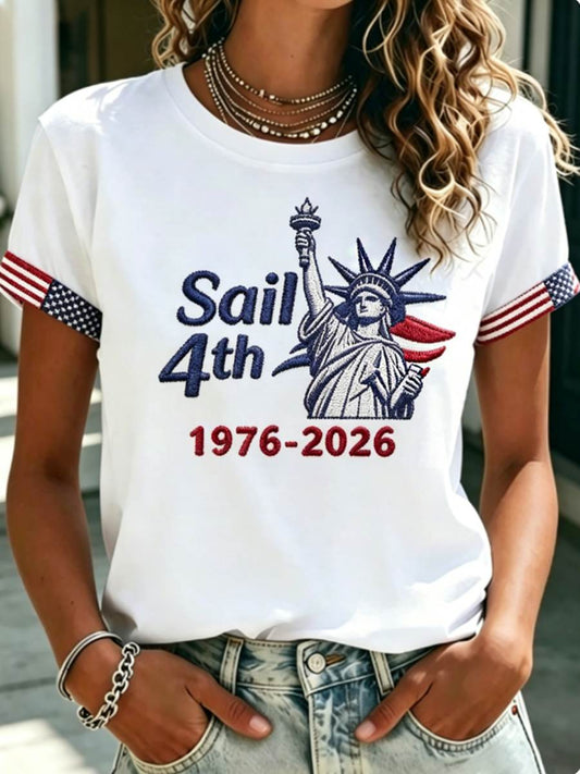 Women's Sail4th 250 short-sleeved T-shirt