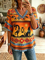 Women's Indigenous Art Tops