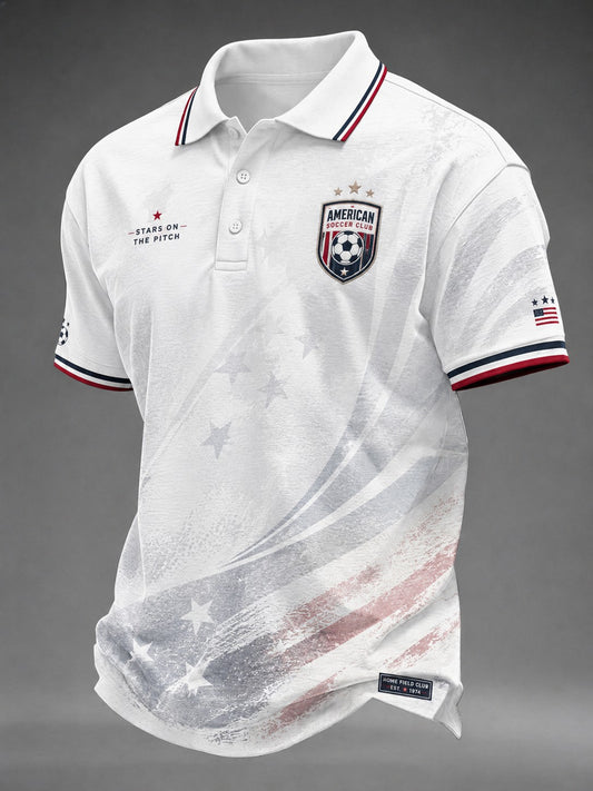 Men's USA Football Printed Shirt