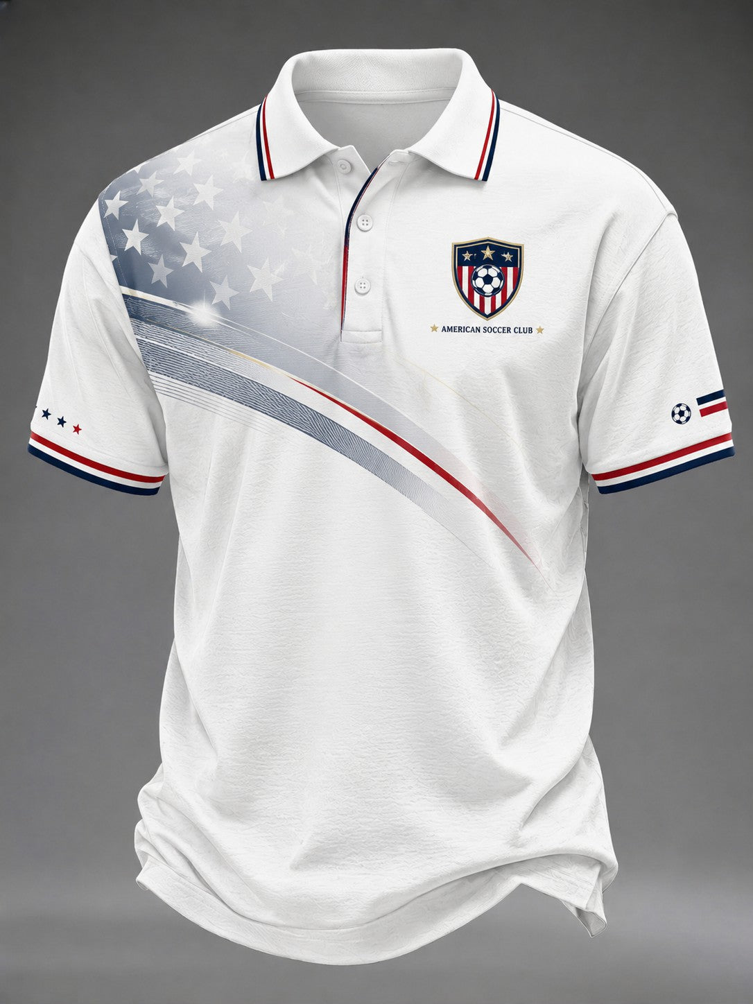 Men's USA Football Printed Shirt