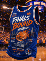 Men's Gift For Basketball Fans Print Casual Vest