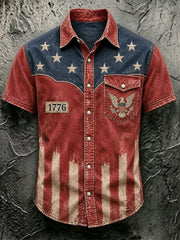 Men's United States 1776-2026 Short Sleeve Shirt