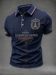 Men's French Football Paris Championship Printed Shirt