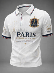 Men's French Football Paris Championship Printed Shirt