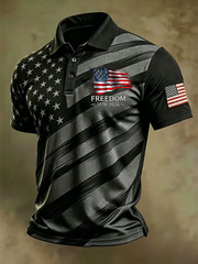 Men's USA Printed polo shirt