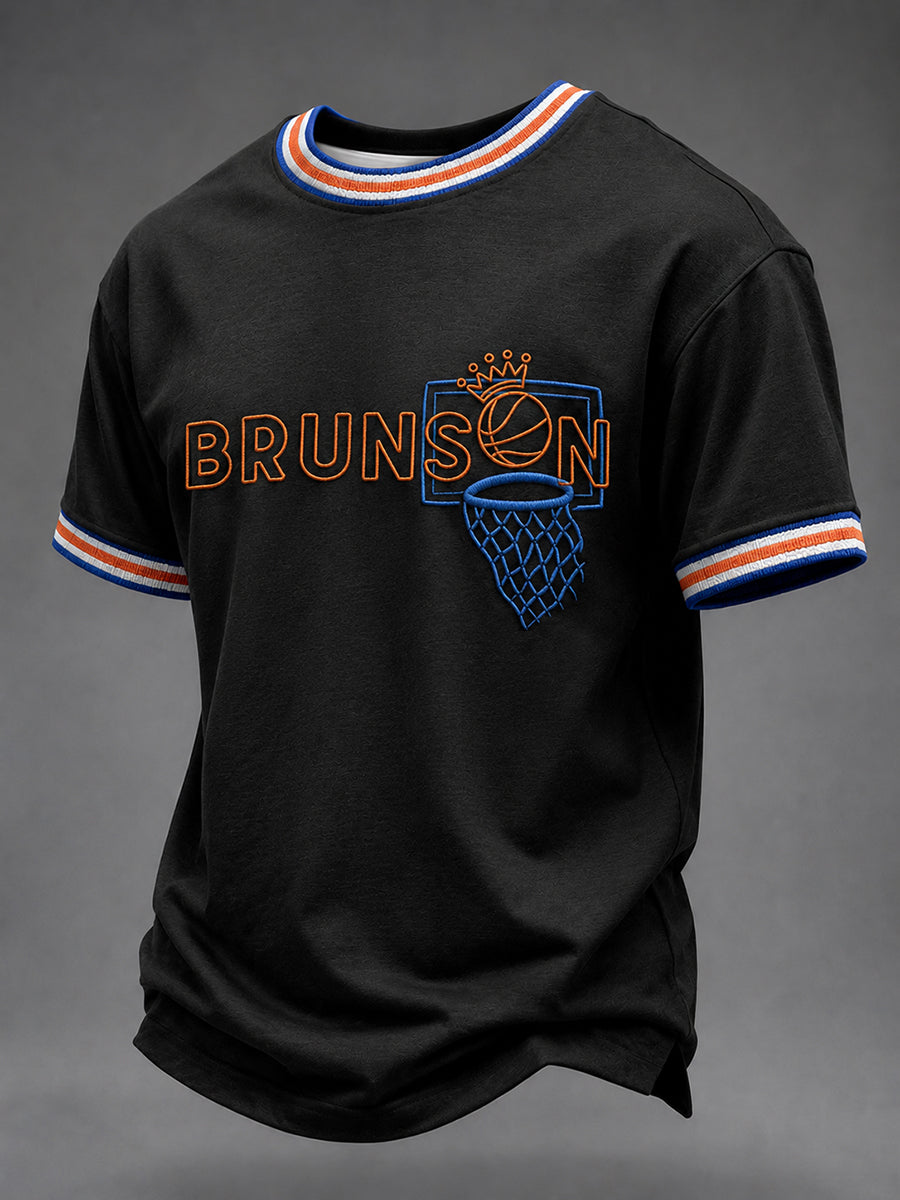 Men's Classic Basketball Fan Graphic T-shirt