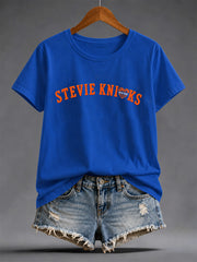 Women's Gift For Basketball Fans Print Casual Tee