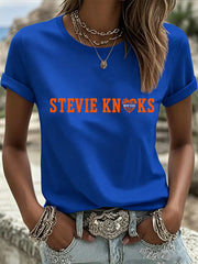 Women's Gift For Basketball Fans Print Casual Tee