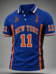 Men's Classic Basketball Fan Graphic Print Short Sleeve Top