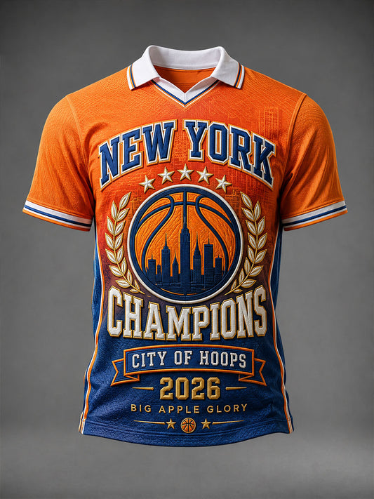 Men's Basketball V-neck T-shirt