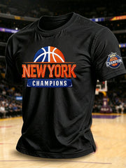 Men's New York Champions Short Sleeves T-shirt