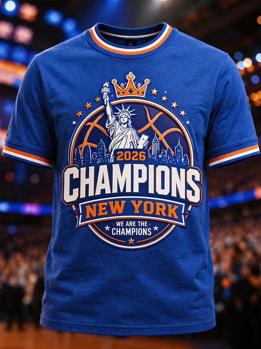 Men's Gift For Basketball Fans Print Casual Tee