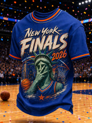 Men's New York Finals 2026 Printed T-shirt