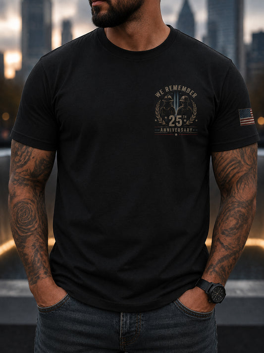 Men's 9.11 Never Forget Printed T-shirt