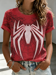 Women's Spider-Man Movies short-sleeved T-shirt