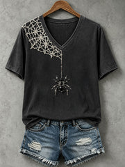 Women's Jewelry Art Spider T-Shirt