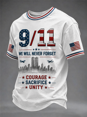 Men's American Patriot Day Short Sleeves T-shirt