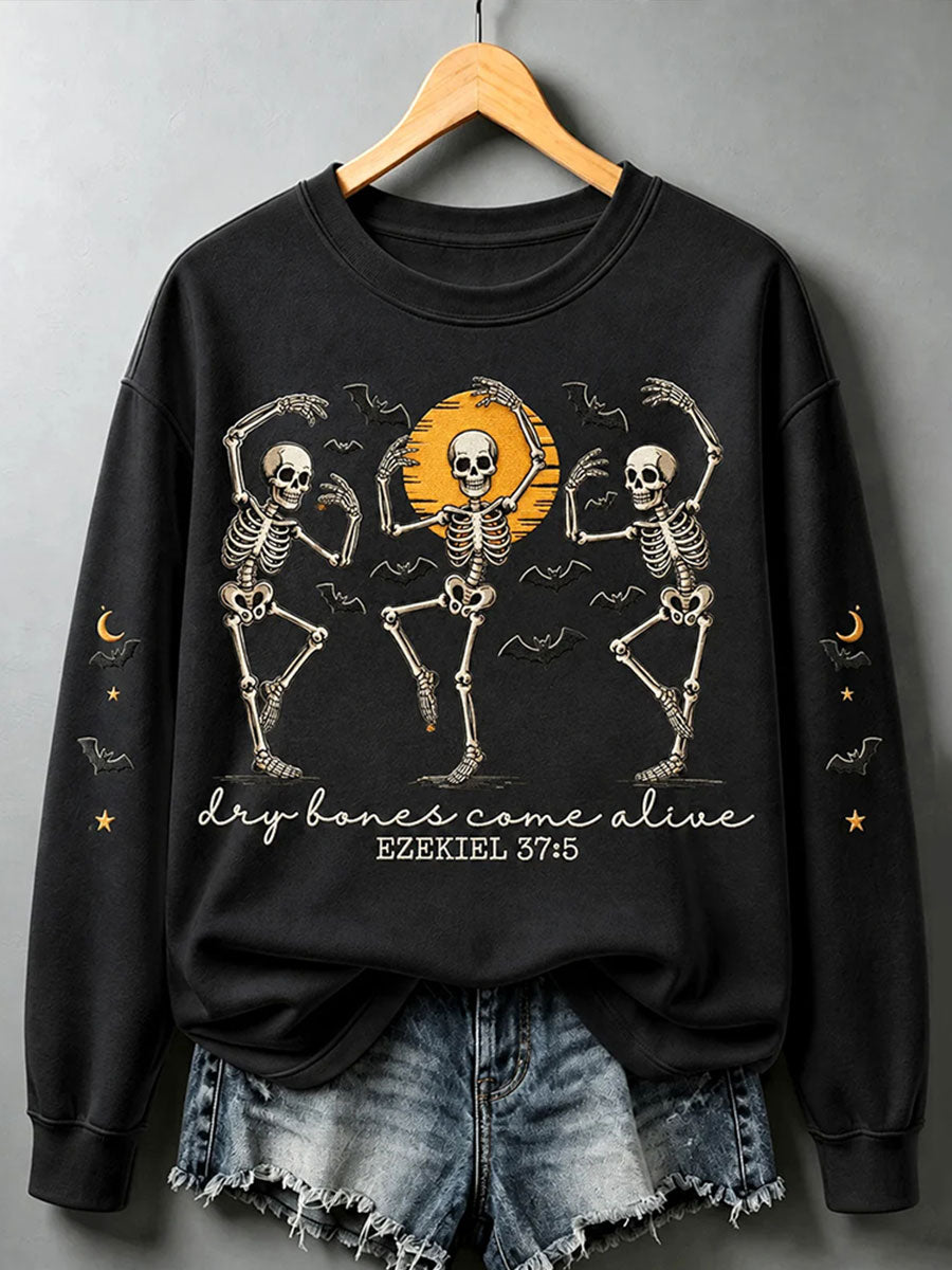 Women's Dry Bones Come Alive Regular Sweatshirt