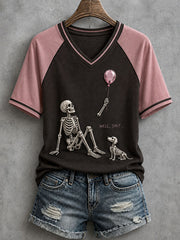 Women's Well Shit Skull T-Shirt