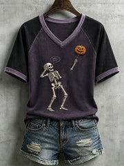 Women's Well Shit Skull T-Shirt