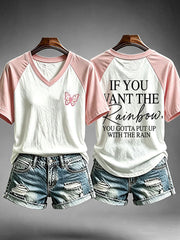 Women's Rip Country Music Lover Queen of Country Printed T-shirt