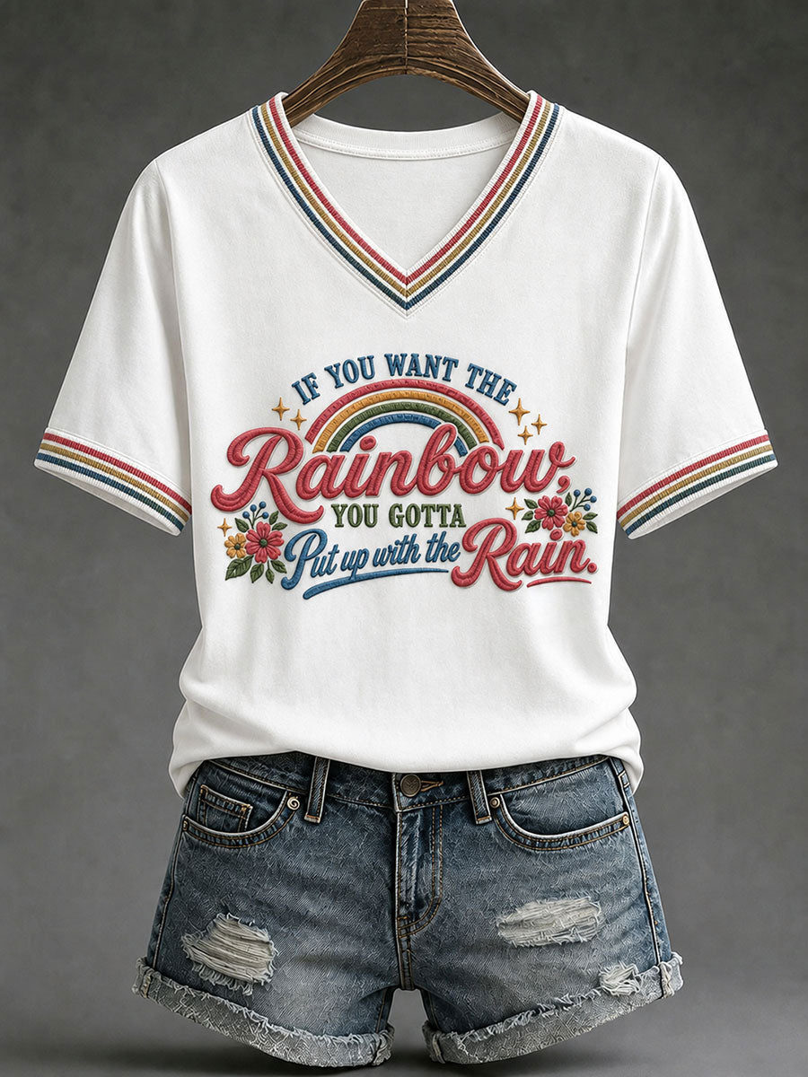 Women's Rip Country Music Lover Queen of Country Printed T-shirt
