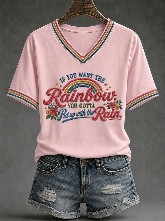 Women's Rip Country Music Lover Queen of Country Printed T-shirt
