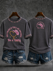Women's Rip Country Music Lover Printed short-sleeved T-shirt
