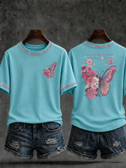 Women's Rip Country Music Lover Printed short-sleeved T-shirt